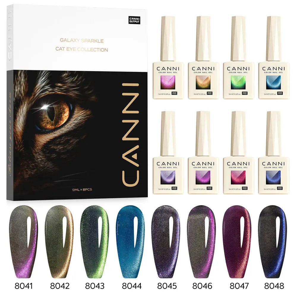 #8013 CANNI – Cat Eye Gel Diamond Hema Free