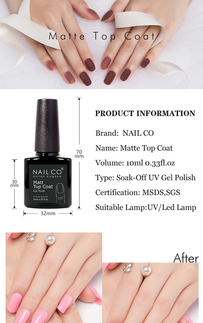 TOP COAT Opaco NAIL CO