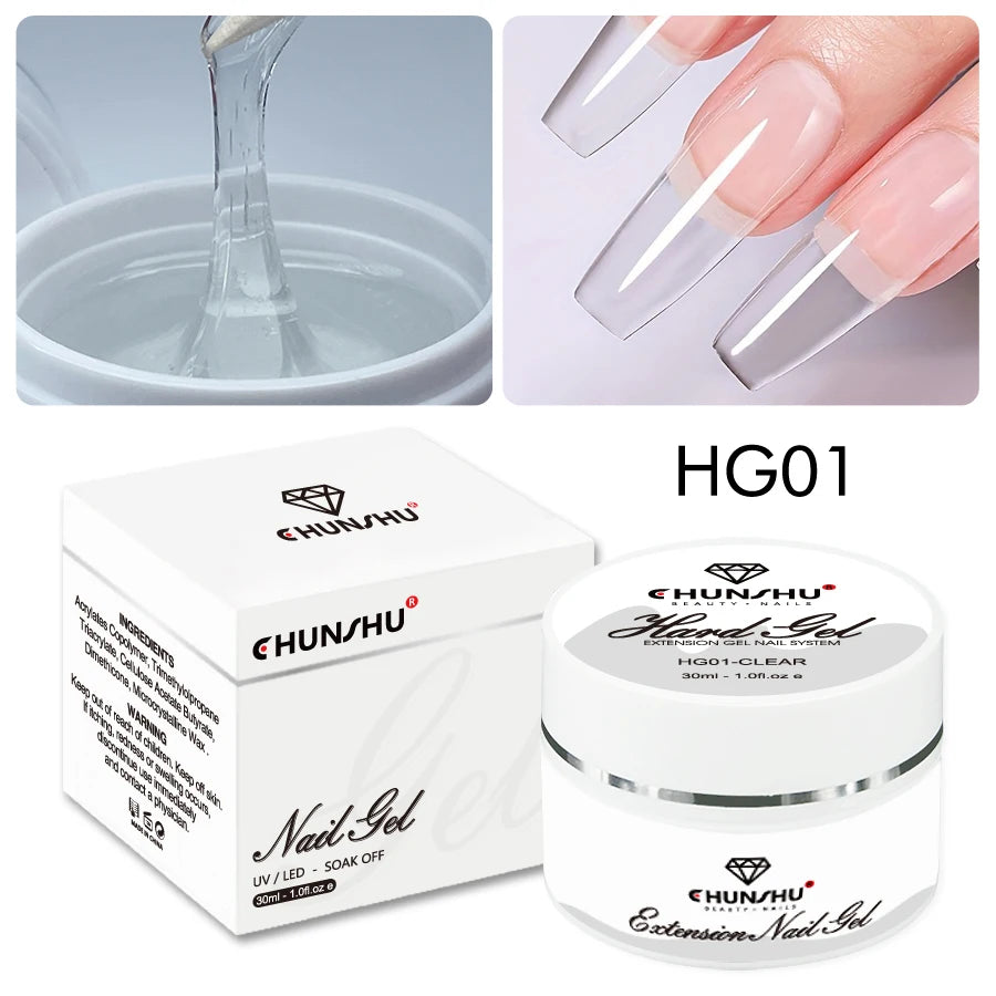 Hard Gel Milky White – 30 ml