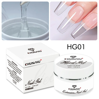 Hard Gel Milky White – 30 ml