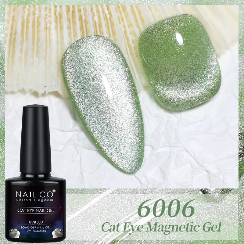 NAILCO Transparent Cat Eye Gel Polish – Crystal Magnetic Gel