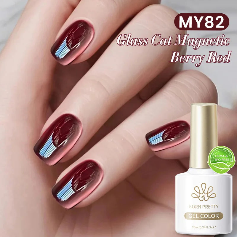 Born Pretty Cat Eye Violet Moonlight