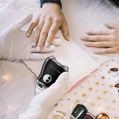 Electric Nail Cutter – Mango Shape, 3 Velocità, Ricaricabile 🍋💅