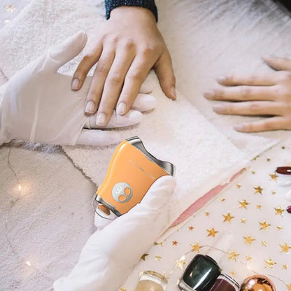 Electric Nail Cutter – Mango Shape, 3 Velocità, Ricaricabile 🍋💅