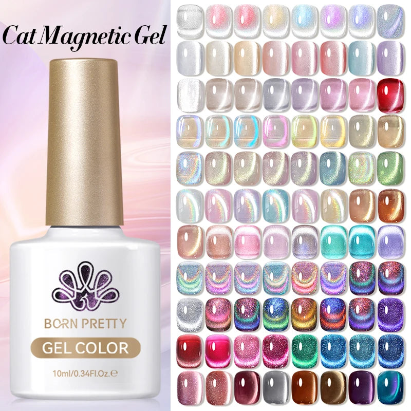 Born Pretty Cat Eye Violet Moonlight