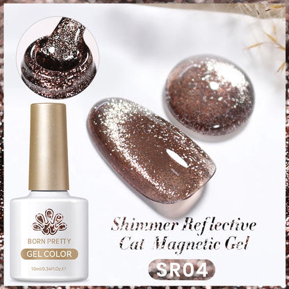 Born Pretty Cat Eye Violet Moonlight