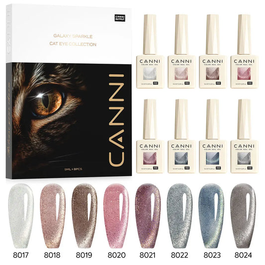 #8013 CANNI – Cat Eye Gel Diamond Hema Free ✨
Brillantezza estrema, eleganza senza compromessi.