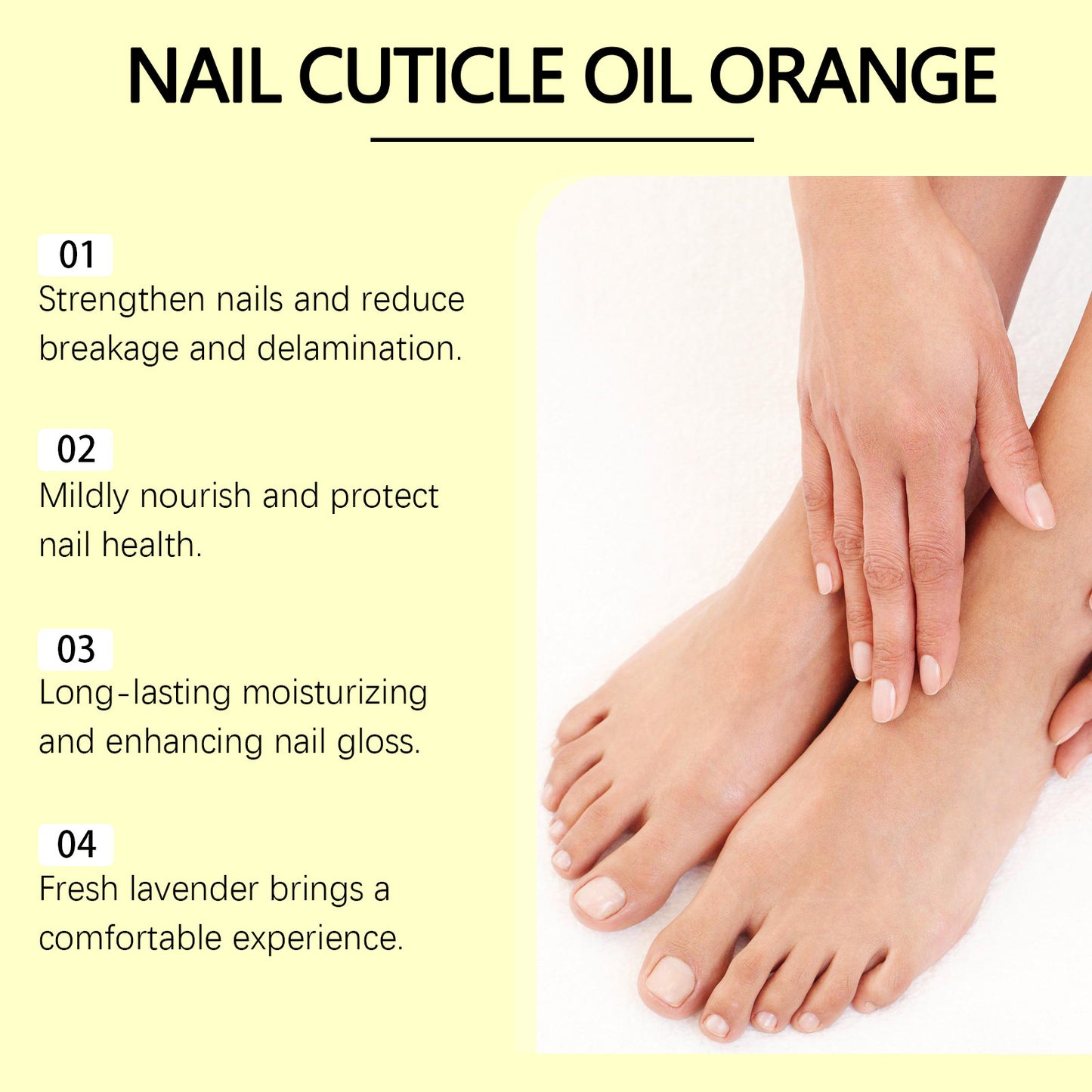Protective oil for cuticles, hands and feet