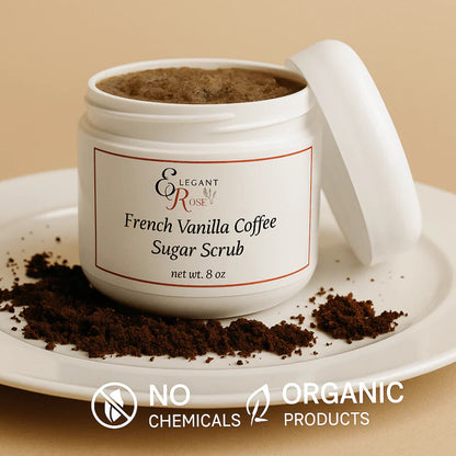 Scrub Corpo Biologico al Caffè French Vanilla