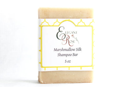 Marshmallow Shampoo Bar – Morbidezza Naturale per Capelli Setosi 🍃