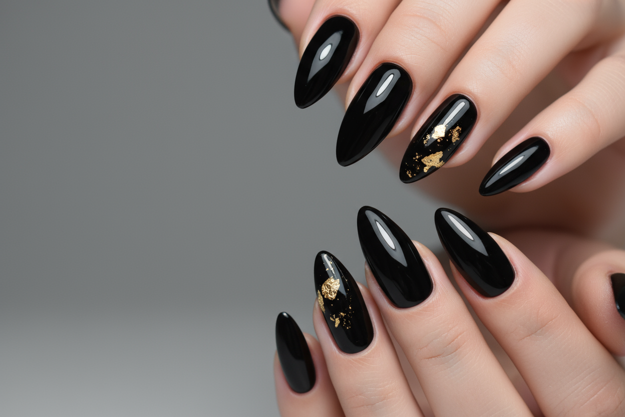solo unghie nere,foto realistica