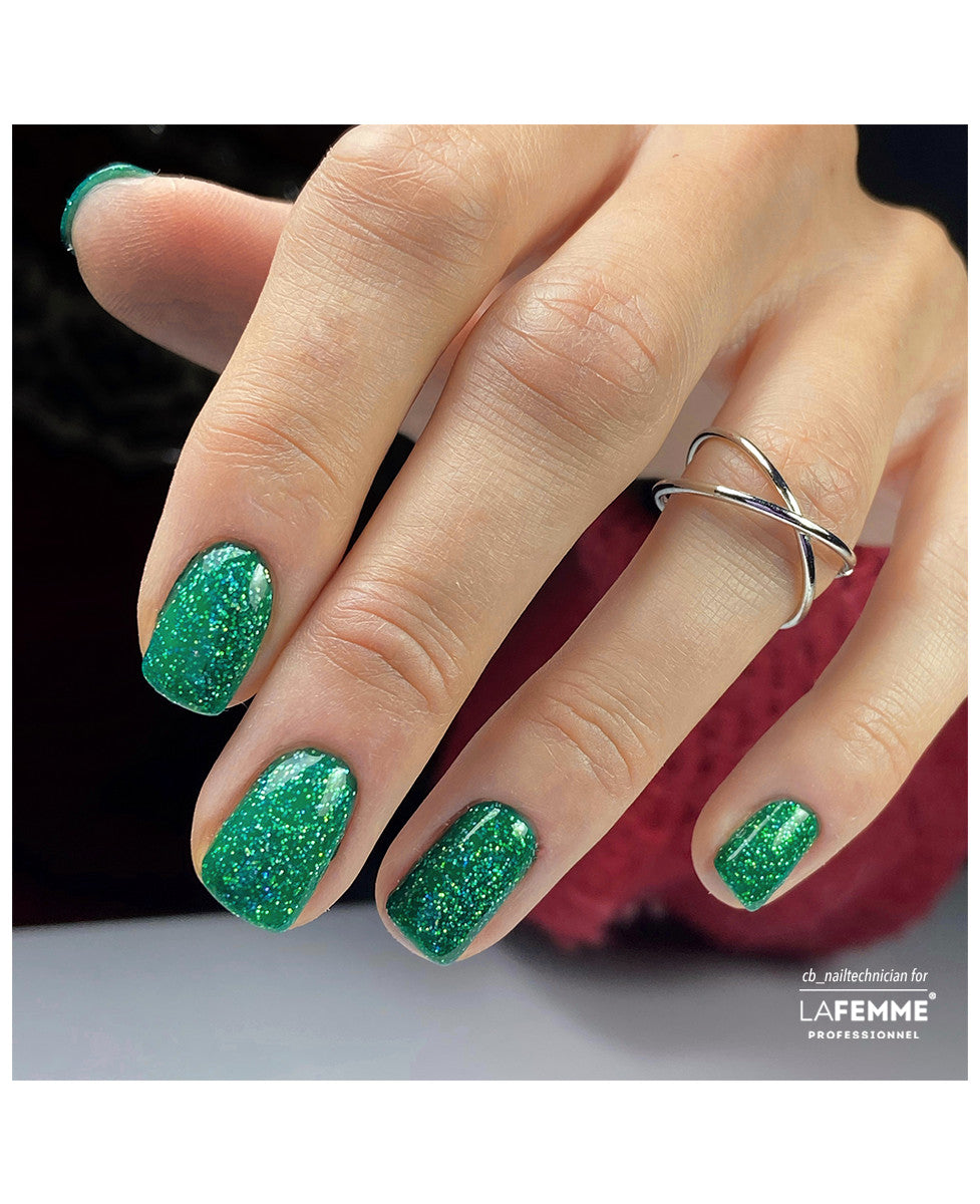 Gel nail polish - DN233 - Glorious Green 7ml